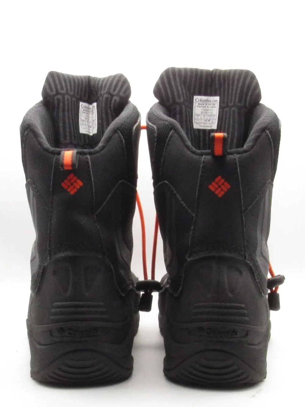 Columbia Black Bugaboot 200 Grams Boys Youth Size 6 Waterproof Boots BY5957-010